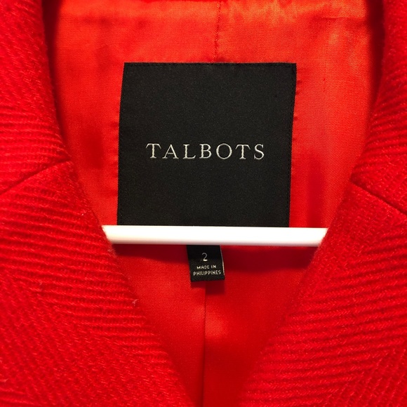 Red Talbots Peacoat - Picture 4 of 5